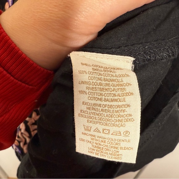 Free People - Pablo Dress - mini 3/4 sleeves, ruffles, embroidery. Black small - Picture 7 of 12